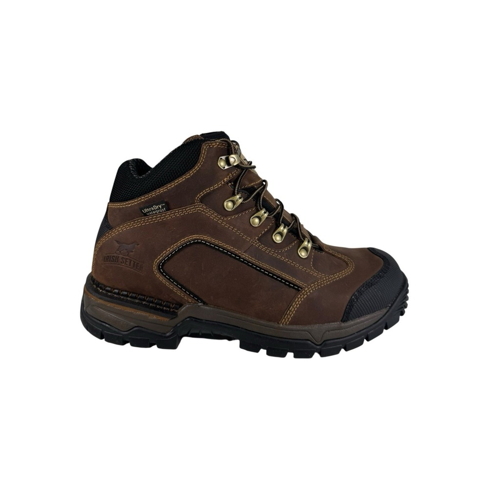 Irish Setter Two Harbors 5" Waterproof Steel Safety Workโ Boot 83403 Men Size 9D